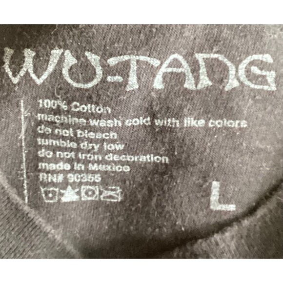 Wu-Tang Dripping Paint T-Shirt Size Large - Picture 4 of 4